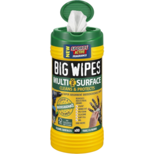 Big Wipes Multi-Surface Biodegradable Wipes (Tub of 80)