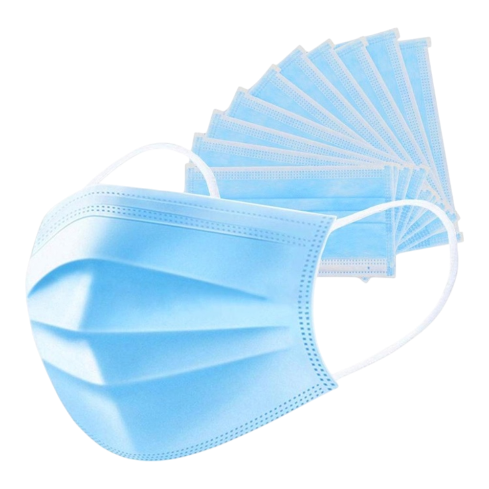 Suresafe Type IIR Fluid-Resistant Surgical Face Masks (Pack of 50)